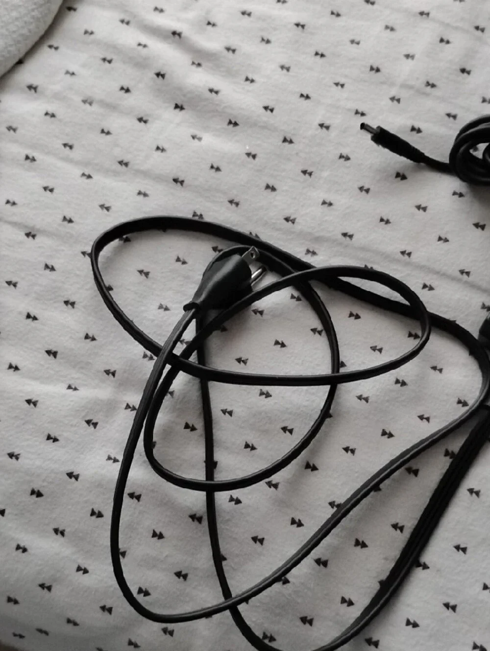 Black Laptop Power Adapter with USB-C Plug